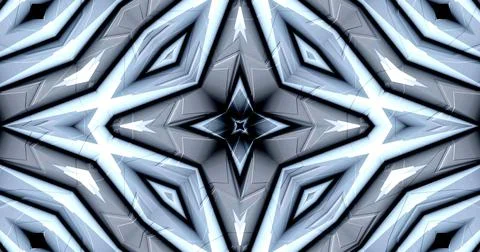 3D Embossed Abstract Geometric Structure Symmetric Pattern Background 스톡 일러스트