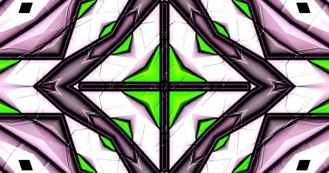 3D Embossed Abstract Geometric Structure Symmetric Pattern Background Stock Illustration