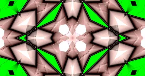 3D Embossed Abstract Geometric Structure Symmetric Pattern Background Stock Illustration