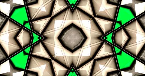 3D Embossed Abstract Geometric Structure Symmetric Pattern Background Stock Illustration