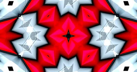 3D Embossed Abstract Geometric Structure Symmetric Pattern Background イラスト素材