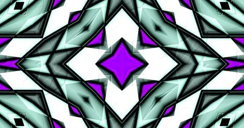 3D Embossed Abstract Geometric Structure Symmetric Pattern Background Stock Illustration