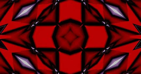 3D Embossed Tech Abstract Geometric Structure Symmetric Pattern Background Stock Illustration