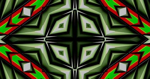 3D Embossed Tech Abstract Geometric Structure Symmetric Pattern Background 스톡 일러스트