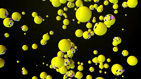 3d Emoji Stock Footage 343281689