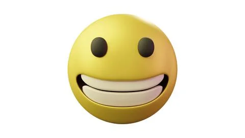 3D emoticon Stock Illustration