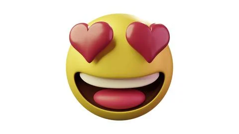 3D emoticon Ilustración de archivo