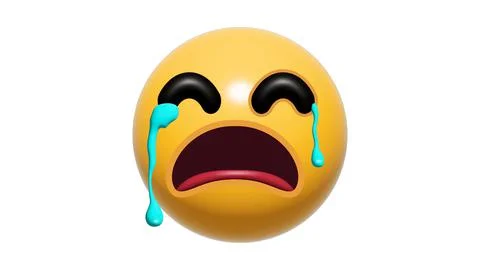 3D emoticon Stock Illustration