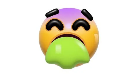 3D emoticon Stock Illustration