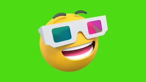 3D emoticon Stock Illustration