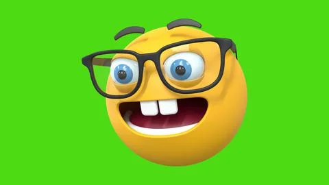 3D emoticon Stock Illustration