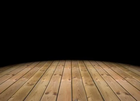 3d empty abstract dark room Stock Illustration