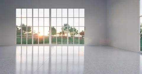 3d empty room background Stock Footage 131744482