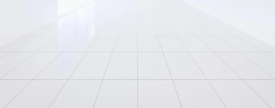 3d empty room floor Stock Illustration