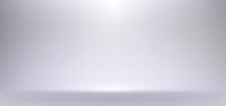 3D empty white and gray studio room background with spotlight on stage backgr Stock Illustration
