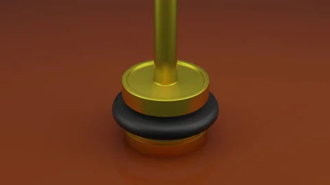 3d endless animation. Cyclic seamless motion design. Satisfying animation. Video stock 158310115