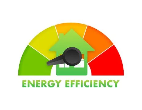 3d energy chart for concept design. 3d vector illustration. Chart concept イラスト素材