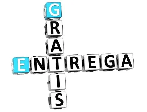 3d entrega gratis crossword イラスト素材