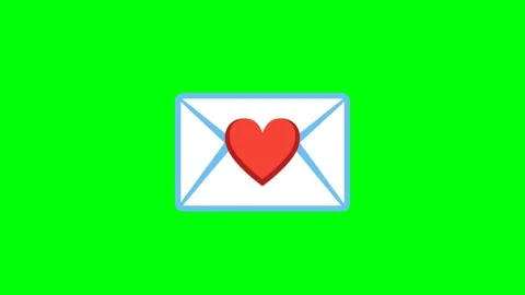 3D Envelope Animation Green Screen Background Vídeos de archivo 337924295