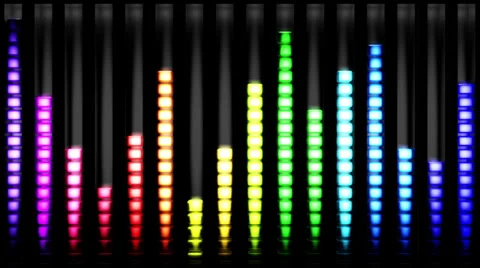 3D Equalizer Loop Vídeos de archivo 39654046