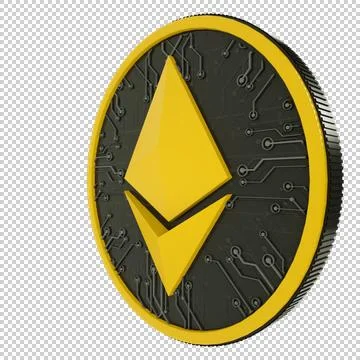 3D Ethereum Stock Photos