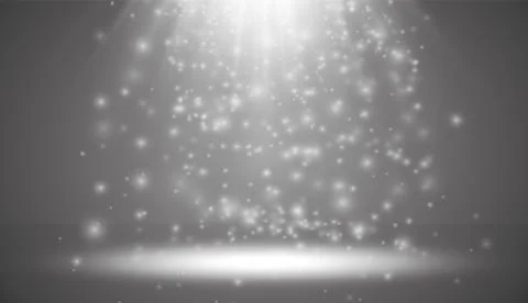 3D exhibition booth. White empty promotional stand with desk. Vector white empty Illustrazione stock