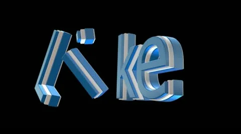 3D Expressions - Like w/alpha channel Stock Footage 21832437