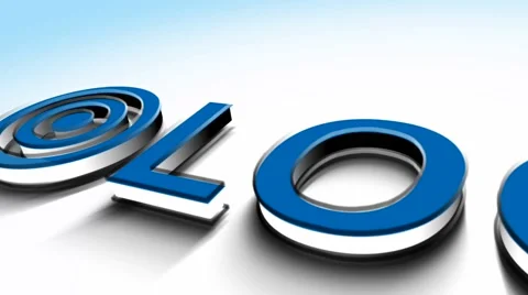 3D Exturded Logo After Effects素材