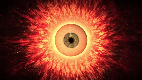 3D Eye Animation. Looped. 库存影片 244515049
