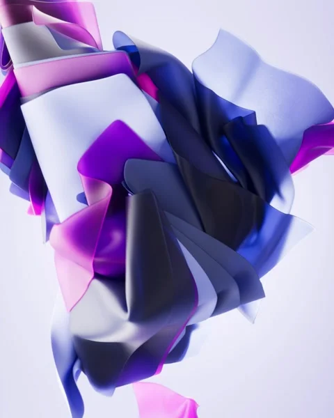 3d fabric abstract background Vídeo Stock 328808727