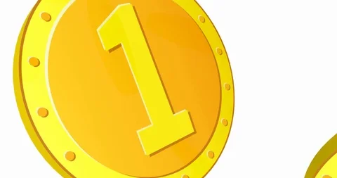 3D falling dollars on white background Stock Footage 113863112