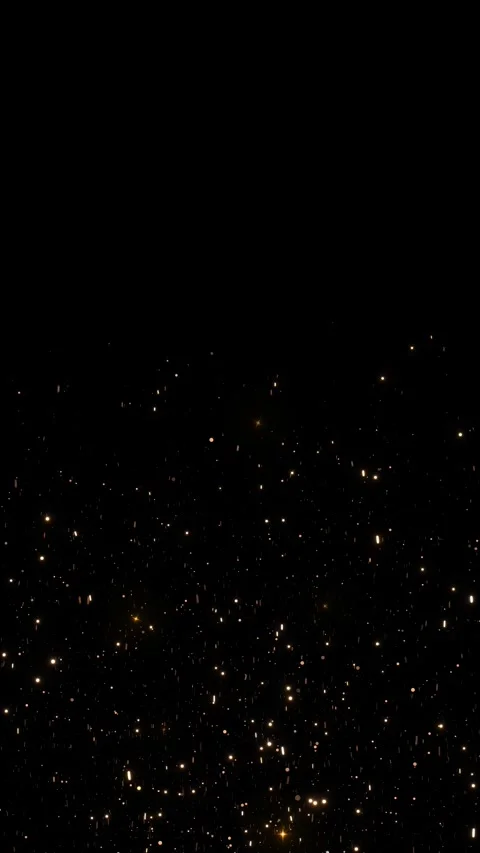3D falling down golden confetti Gold Confetti. Glitter celebration Falling shiny Stock Footage 341914342