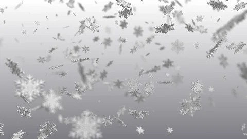 3d falling snowflakes Stock Footage 99954441