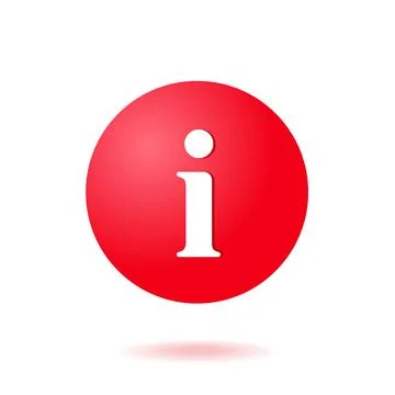 3D Faq, info, information icon amblem symbol. 3D blue bubble information icon. Stock Illustration