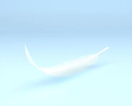 3d  feather Stock Illustration