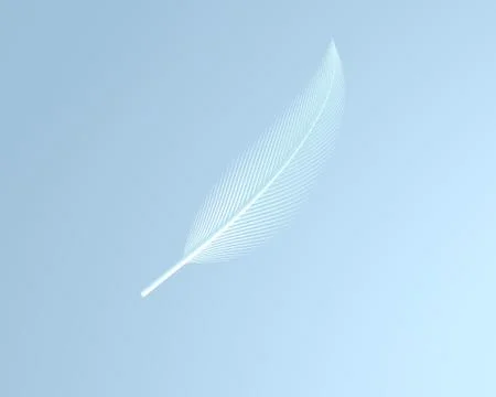 3d  feathers Stock Illustration