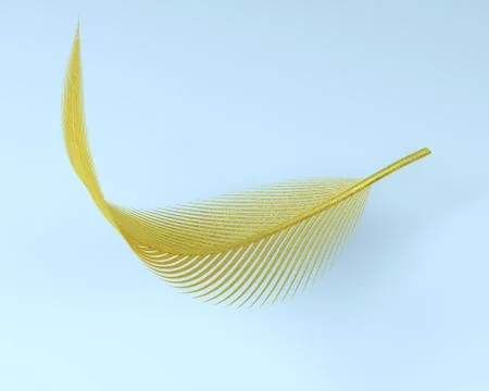 3d  feathers Stock Illustration