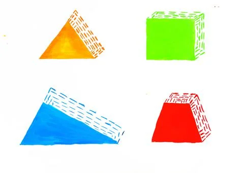 3d FIGURIES Stock Illustration
