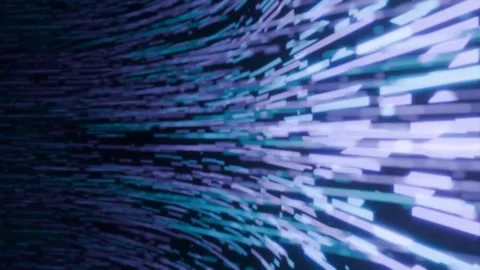 3d filament light source light space cover shape strip particles Stock Footage 328897619