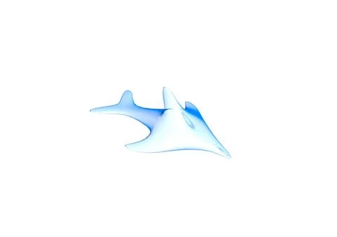 3d fish icon. Stock Illustration