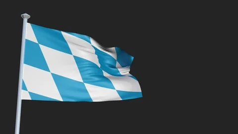 3D flag animation 스톡 동영상 90763854