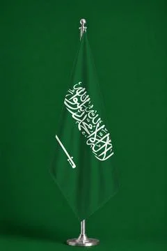 3D Flag on ceremonial flag Foto stock