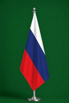 3D Flag on ceremonial flag Foto stock