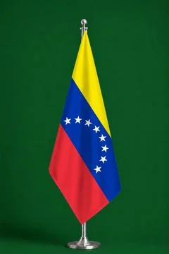3D Flag on ceremonial flag 스톡 사진