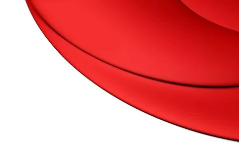 3D Flag of Monaco. 3D Illustration. Stock-Illustration