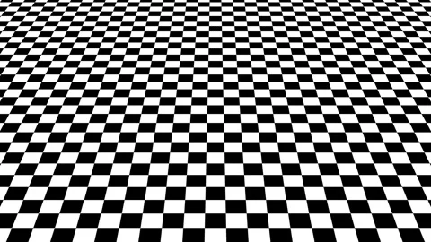 3D floor perspective checkerboard pattern seamless loop background animation. Video stock 326954693