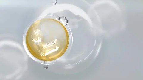 3D flow of serum or liquid or water for use in skin care products Stock Footage 242841678