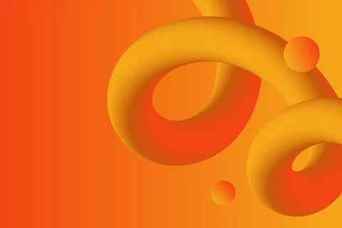 3D Fluid Abstarct Shape Background Illustrazione stock