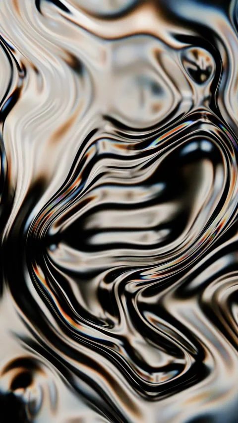 3d fluid abstract texture background Stock Footage 303670728