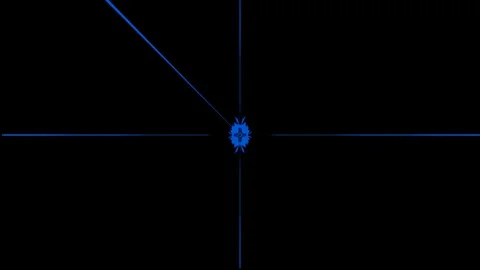 3d fly through geometry tunnel with neon glow 3d objects, sci fi glow pattern Видео 208102093